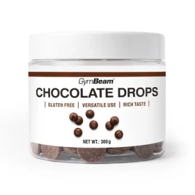 Chocolate Drops - GymBeam (300 g) (115618-1-300g)