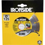 IRONSIDE 241004 diamantový řezný kotouč Průměr 125 mm 1 ks