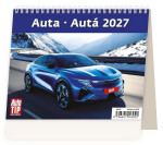 Kalendář stolní 2027 - MiniMax Auta