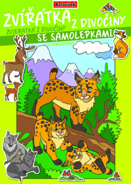 Omalovánka Zvířátka z divočiny