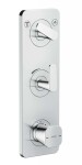 AXOR - Citterio C Termostatická baterie pod omítku, pro 2 spotřebiče, chrom 49700000