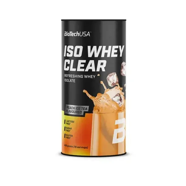 BioTech Iso Whey Clear peach ice tea 400 g (19136)