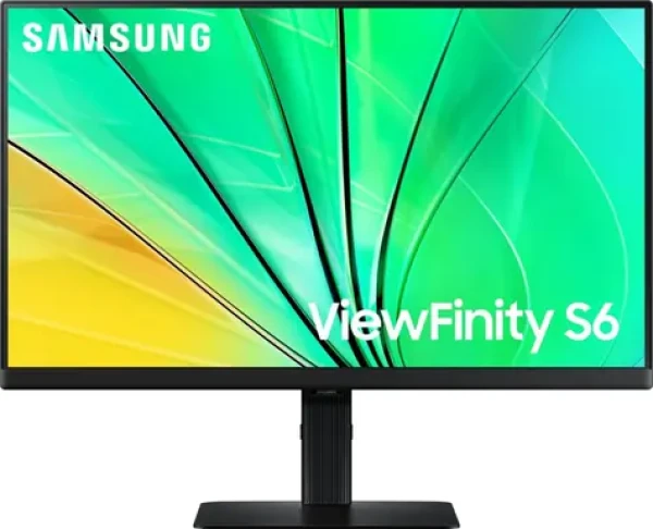 24" SAMSUNG ViewFinity S6 / IPS / 2560 x 1440 / 16:9 / 5ms / 1000:1 / 350cd / HDMI+DP (LS24D600EAUXEN)