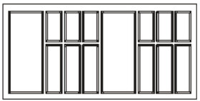 Agoform příborník Classico 1000