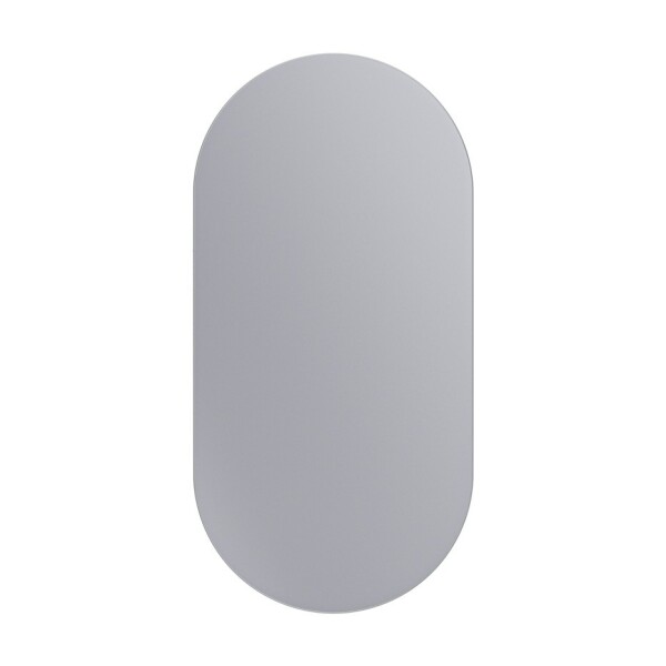 Erga Oval, oválné zrcadlo 40x80cm, ERG-V01-OVAL-4080-CL