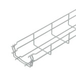 OBO Bettermann 6479198 Mřížkový žlab (d x š x v) 3 m x 100.00 mm x 55.00 mm 3 m šedá