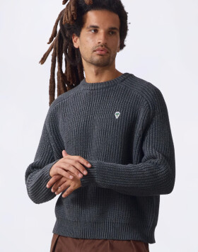 Service Works Artichoke Chunky Knit Charcoal M