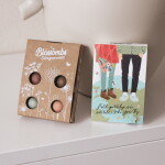 Blossombs Dárková sada semínek divokých květin pro učitele (SK) – 4 ks, zelená barva