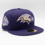 New Era Pánská kšiltovka Baltimore Ravens NFL 10th Anniversary 59FIFTY Fitted Velikost: 7