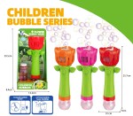 Bublifuk růže se světelnými efekty 100 ml 26 cm