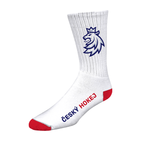STŘÍDA SPORT Pánské Ponožky Český Hokej Logo Lev Velikost: