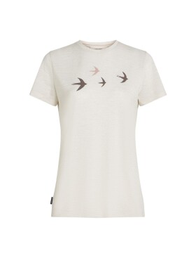 ICEBREAKER Wmns Mer 150 Tech Lite SS Tee Bird Transit, Ecru Hthr velikost: S
