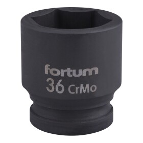 FORTUM 4703036 Gola hlavice rázová 3/4", 36mm, CrMoV