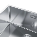 Jednokomorový ocelový dřez 54 x 44 cm INOX, Velazo VELAZ5444