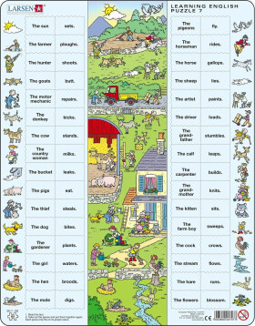 Puzzle MAXI - Hodina angličtiny 7./64 d - Larsen