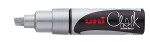 Uni Chalk Marker PWE-8K 8 mm stříbrný