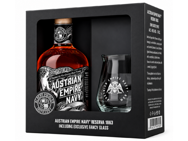 Austrian Empire Navy Reserve 1863 0,7L, 40%, -DB + 1 skl.-