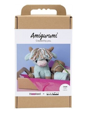 Sada na háčkování Amigurumi kravička