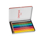 Caran D'ache Swisscolor akvarelové pastelky 18 barev, plechová
