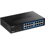 TRENDnet TEG-S17D / Switch / 16x Gigabit RJ-45 / 32 Gbit/s / Bez ventilátoru / Kovové provedení (TEG-S17D)