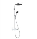 HANSGROHE - Activera S Sprchový set s termostatem, průměr 24 cm, 2 proudy, EcoSmart, chrom 28078000