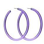 Ptakoviny.cz Náušnice kruhy Velikost: modrá