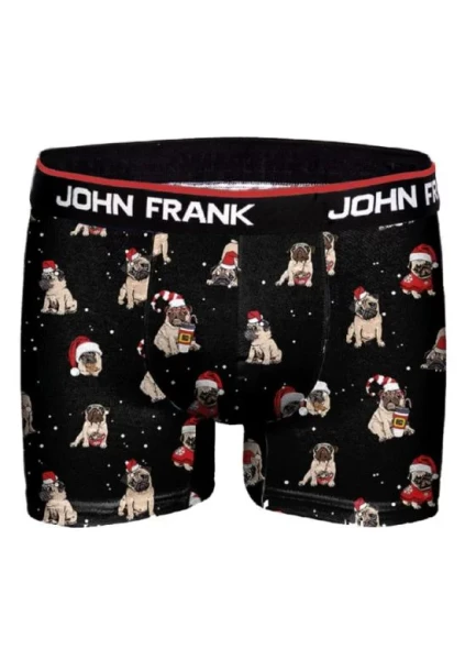 Pánské boxerky John Frank JFBD01 PUG