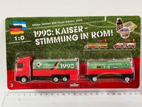 Reklamní Mercedes Actros - fotbal cisterny Müller - 1:87 H0 (A-109)