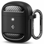 Spigen Rugged Armor Black Google Pixel Buds Pro ACS05133