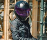 Helma na motocykl Nexx Y.100R Subsonic pink MT - M / černá