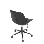 Pracovní židle, výškově nastavitelná, černá látka, KA-V3120 BK3