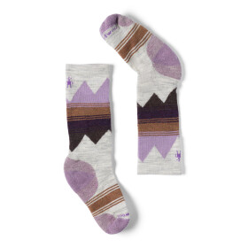 Dětské merino ponožky SMARTWOOL Kids' Ski Light Cushion OTC Socks, Ash velikost: 26-28 (S)