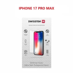 SWISSTEN Ochranné temperované sklo 2.5D pro Apple iPhone 17 Pro Max (74518017)