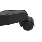 Židle kancelářská, nastavitelný podhlavník, potah černá síťovina mesh, mechanika permanent kontakt