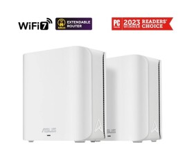 ASUS ZenWifi BD4 2-pack, WiFi7 Extendable Router, AiMesh, 2x WAN/LAN EDF_151806