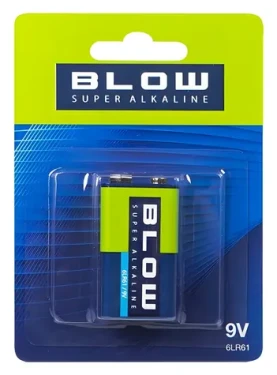 Baterie 9V 6LR61 Super Alkaline blistr / Alkalická baterie / 1 ks (82-519#)