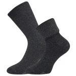 BOMA Ponožky silné domácí POLARIS černé 39-42 120504