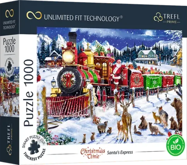 TREFL Puzzle UFT Christmas Time: Santův Express