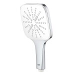 GROHE - Rainshower SmartActive Cube Sada sprchové hlavice 130 9,5 l/min, 3 proudy, tyče 90 cm a hadice, měsíční bílá 26587LS0