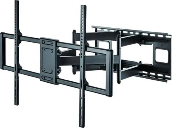 Techly 60-120" 120 kg černá / Nástěnný držák pro TV / VESA do 900x600 / naklápěcí, otočný / ocel (367591)