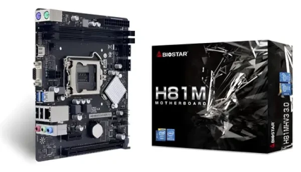 Biostar H81MHV3 / Základní deska / Intel H81 / DDR3 / SATA III / USB 3.0 / GLAN / HDMI+VGA / sc.1150 / m-ATX (H81MHV3 3.0)