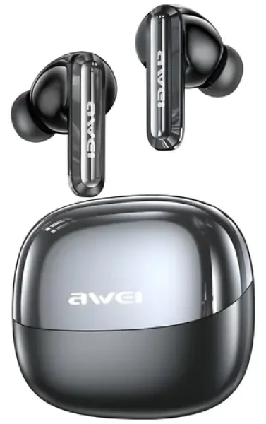 Awei T229 ANC AI / Bezdrátová sluchátka / ANC -35dB / AI překlad 164 jazyků / Bluetooth 6.0 (AWE000320)