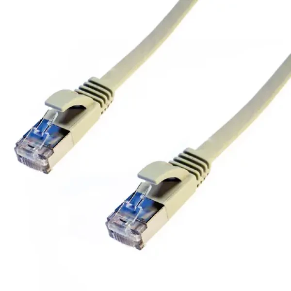 DATACOM / Patch kabel / FTP / CAT6 / plochý / 0,5 m / šedý (1450)