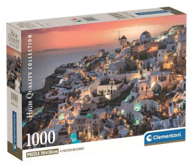Puzzle Odstíny Santorini 1000 dílků