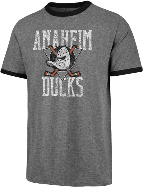 47 Brand Pánské Tričko Anaheim Ducks Belridge '47 CAPITAL RINGER Tee Velikost: S