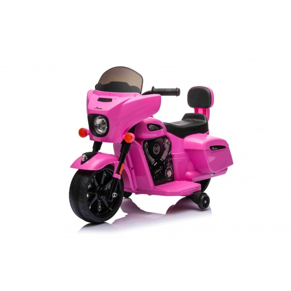 Mamido Dětská elektrická motorka Chopper INDIAN růžová
