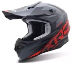 Motokrosová helma Xrc Totter blk/grey/red - XS / černá