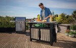 KETER UNITY XL 207L stůl ashwood