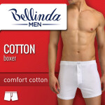 Pánské boxerky COTTON BOXER - BELLINDA šedá M