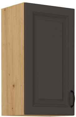 Horní skříňka Stilo 40 G-72 1F Barva korpusu: Dub artisan, Barva dvířek: Grafit